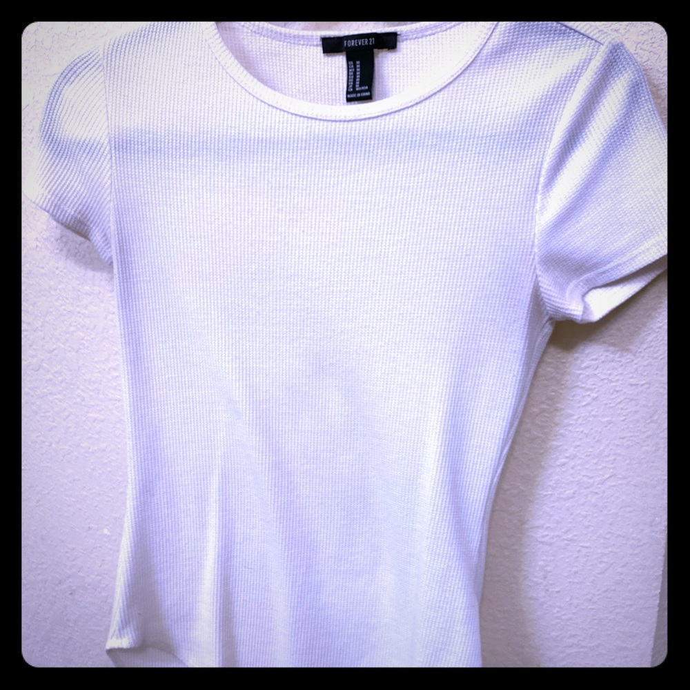 Forever 21 Cream Body Suit